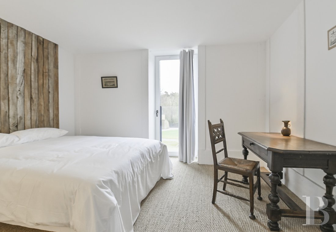 En Mayenne, au sud de Laval, un ancien établissement de blanchissage dans un domaine de 180 hectares - photo  n°18